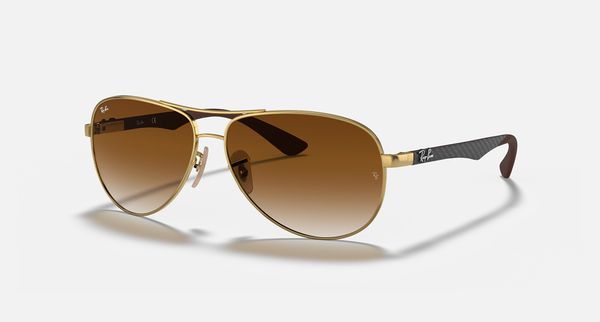  Ray Ban RB8313 001/51 carbon fibre frame sunglasses 