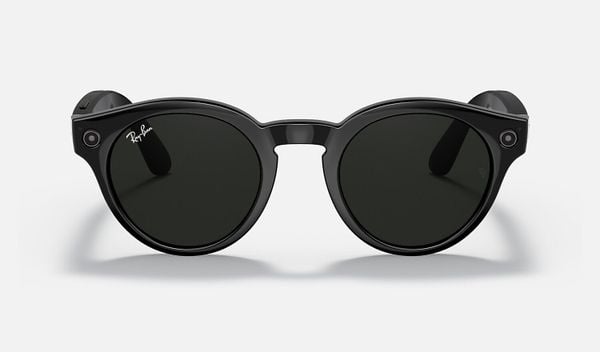  (ĐÃ BÁN) Ray Ban Stories RW4003 shiny black frame / transition grey lenses 