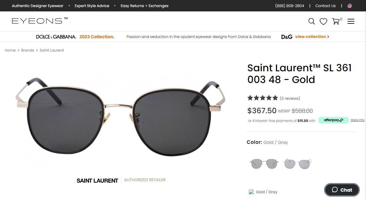  Saint Laurent  SL 361 003 sunglasses 