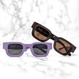  RHUDE x THIERRY LASRY Rhevision Purple sunglasses 