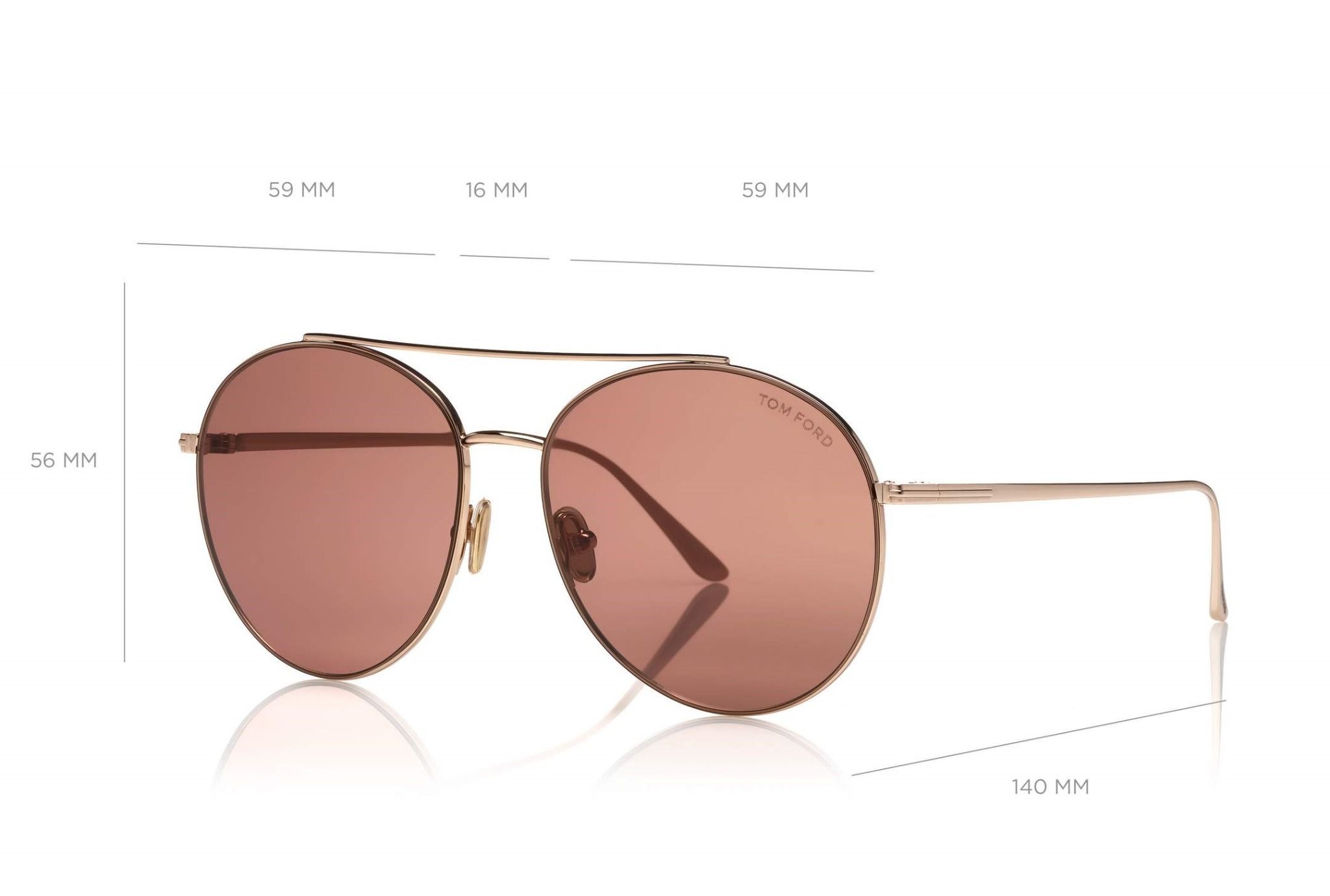  Tom Ford Cleo sunglasses 