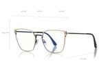  (ĐÃ BÁN) Tom Ford FT5574-B 021 blue blocking eyeglasses 
