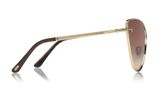  Tom Ford Leila Gold Brown sunglasses 