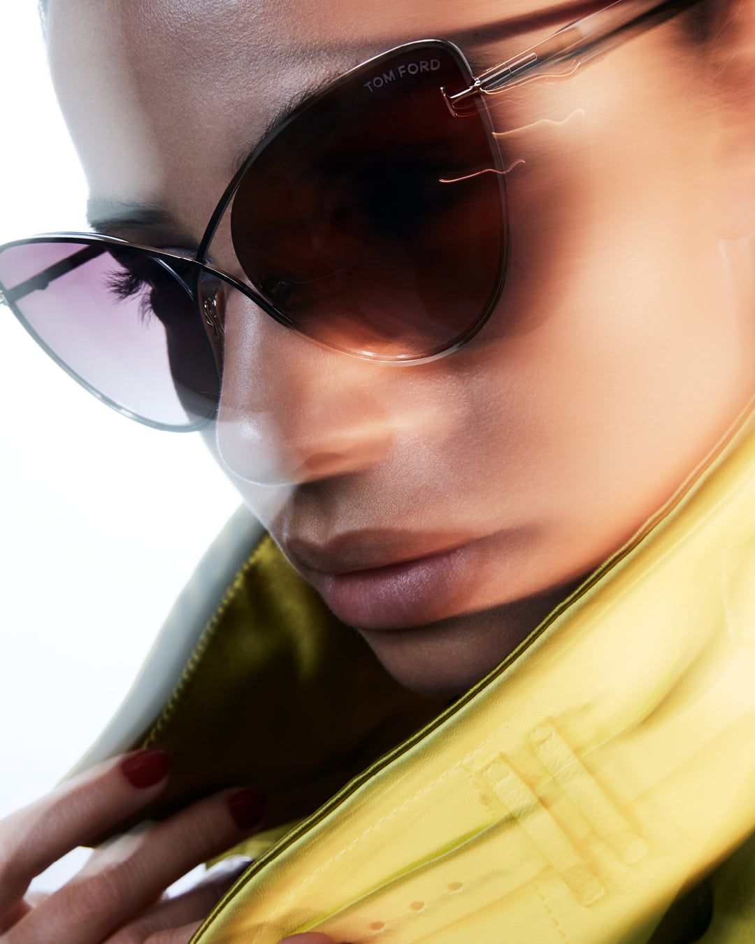  Tom Ford Leila Gold Brown sunglasses 