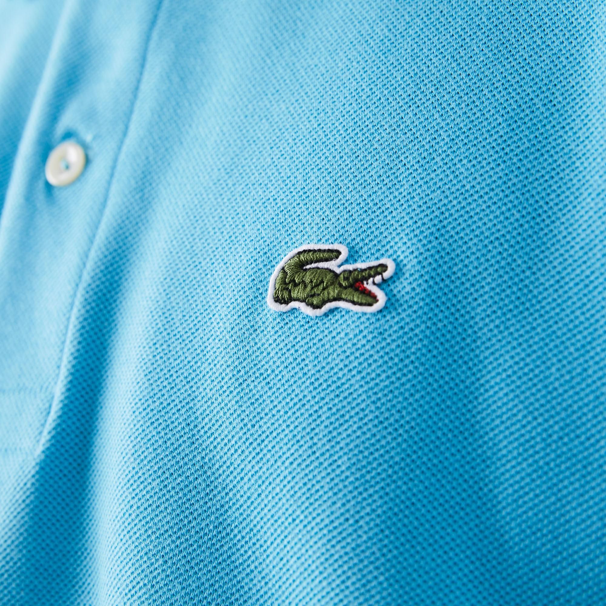  Áo Polo Lacoste Petit Pique xanh [L1212] 