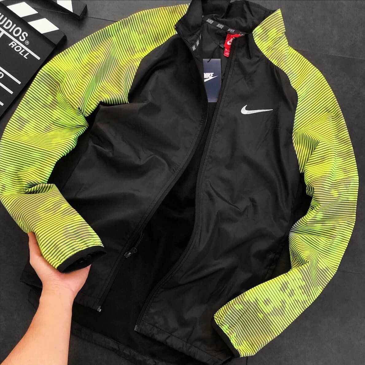  Áo khoác NK phối tay 