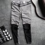 Quần legging NK pro xám/cam 