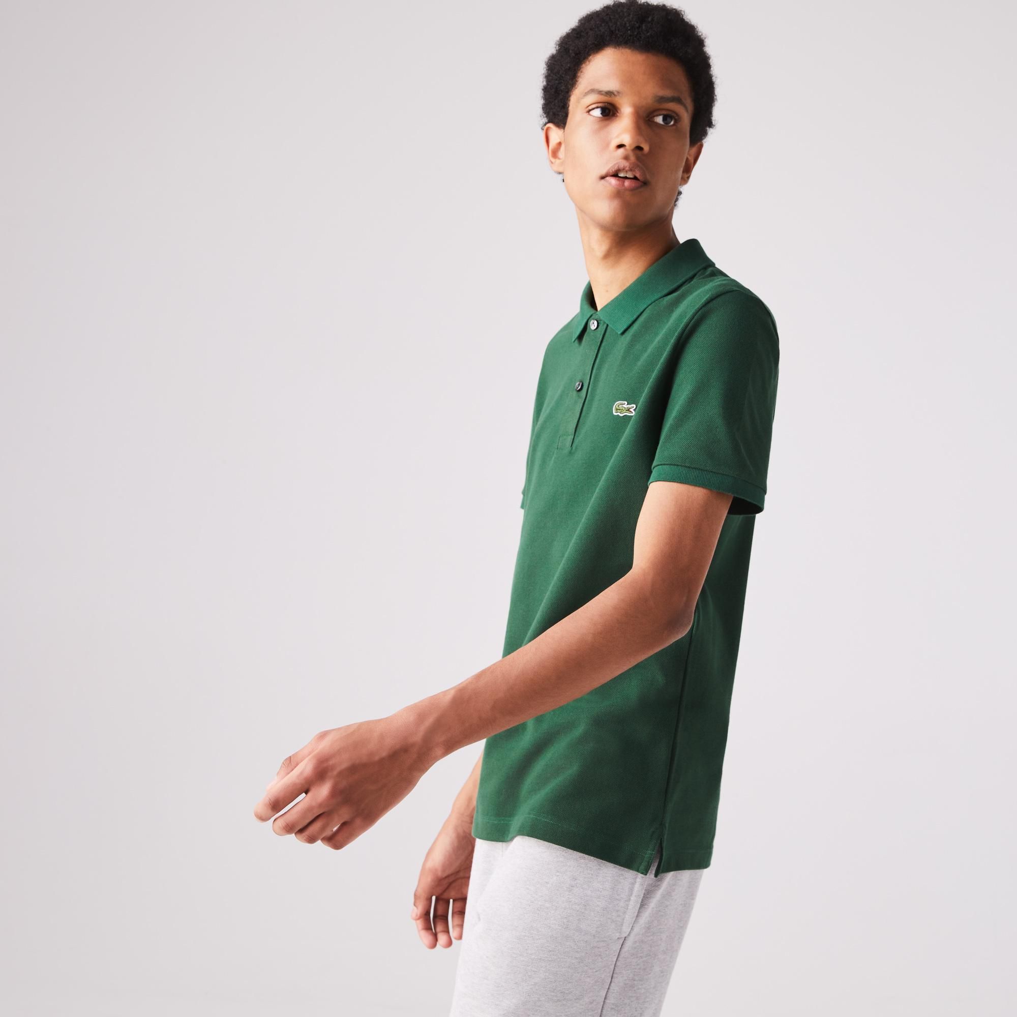  Áo Lacoste Slim Fit xanh lá [PH7937] 