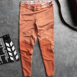  Quần legging NK pro xám/cam 