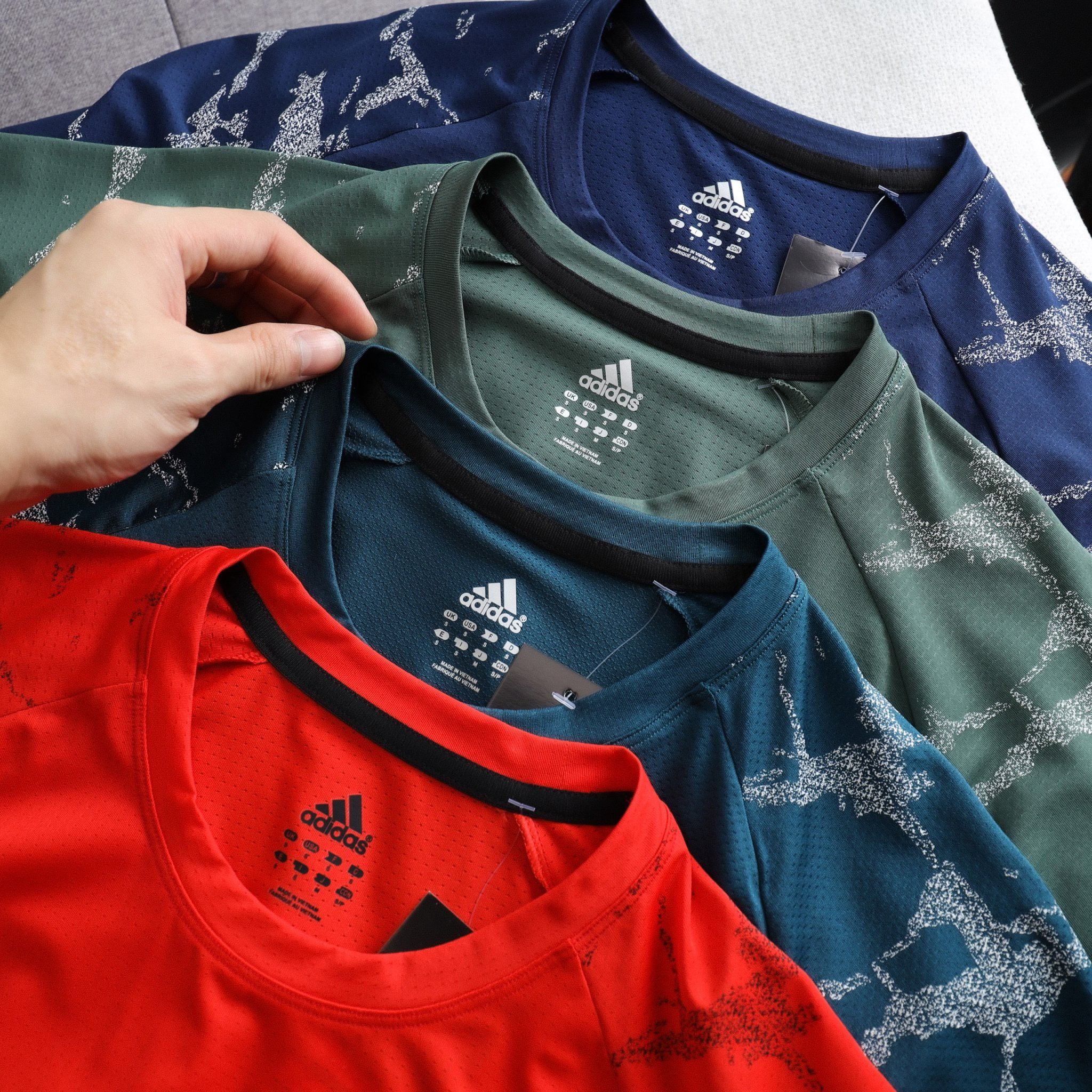  Áo Adidas Training phối 3D tay ss24 