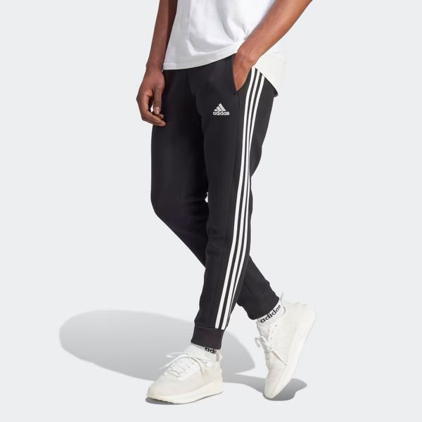  Quần Adidas Essentials Fleece 3-Stripes Tapered Cuff [IB4030] 