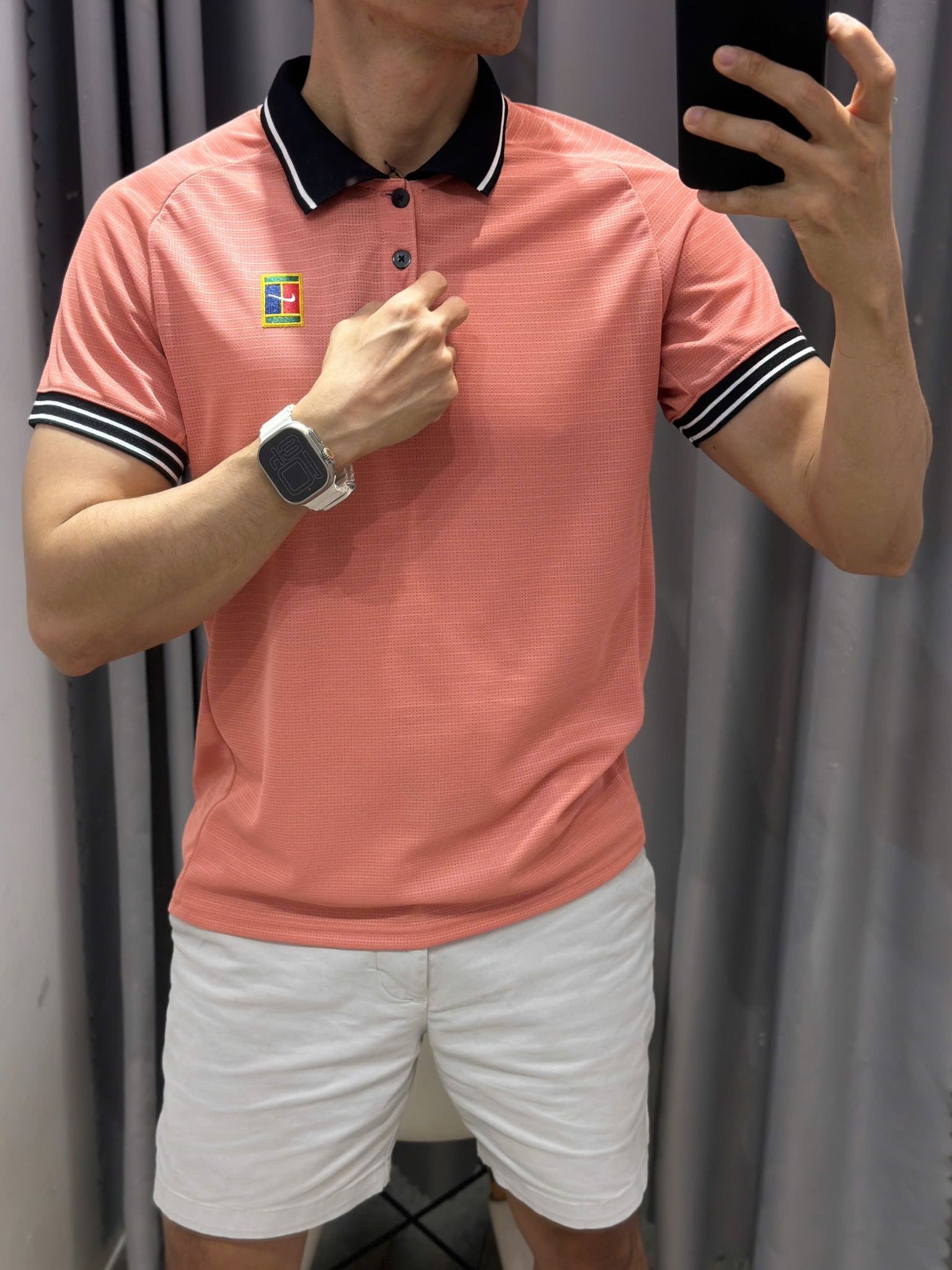  Áo Polo Nike logo vuông 2025 