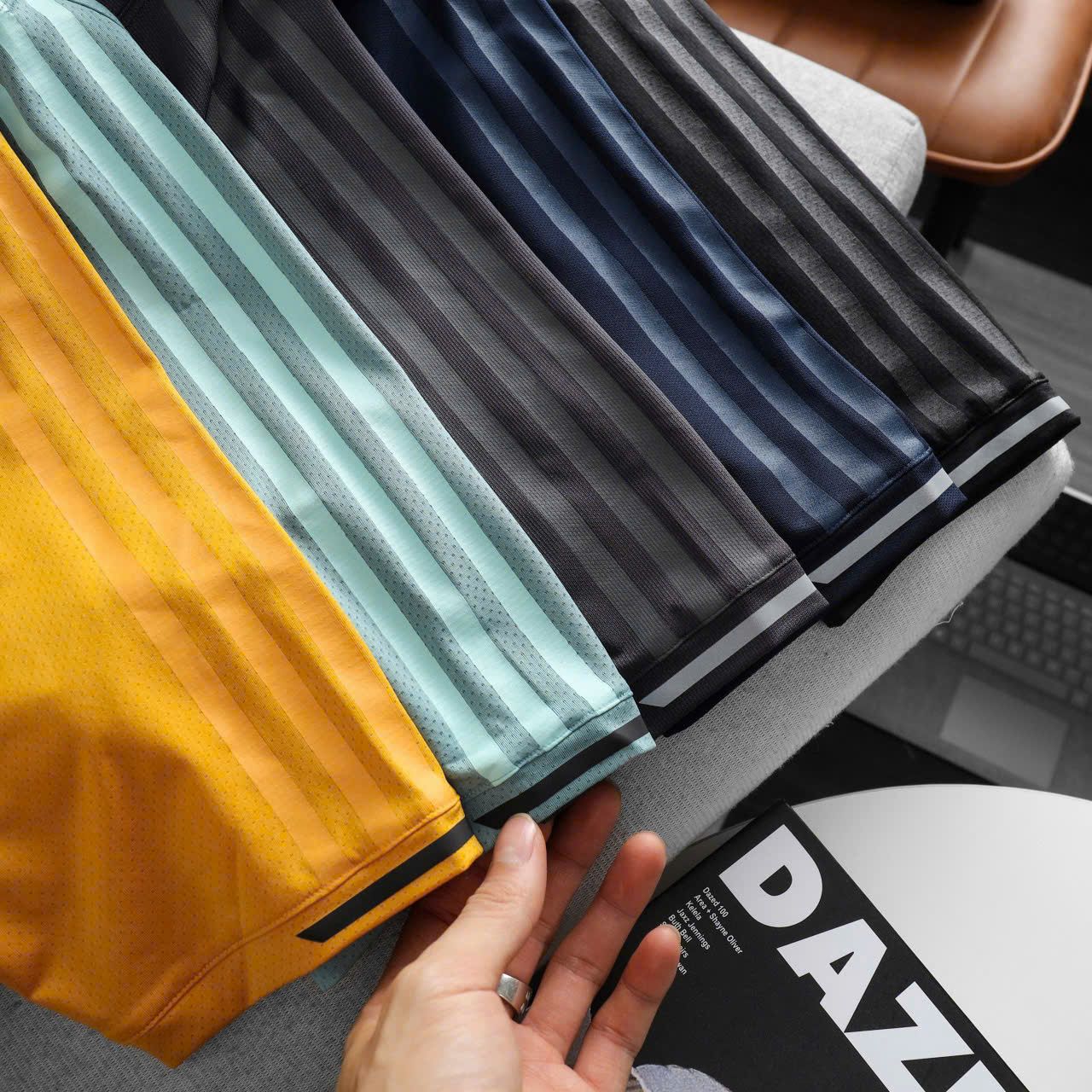  Áo Adidas Training 3 sọc vai 2025 