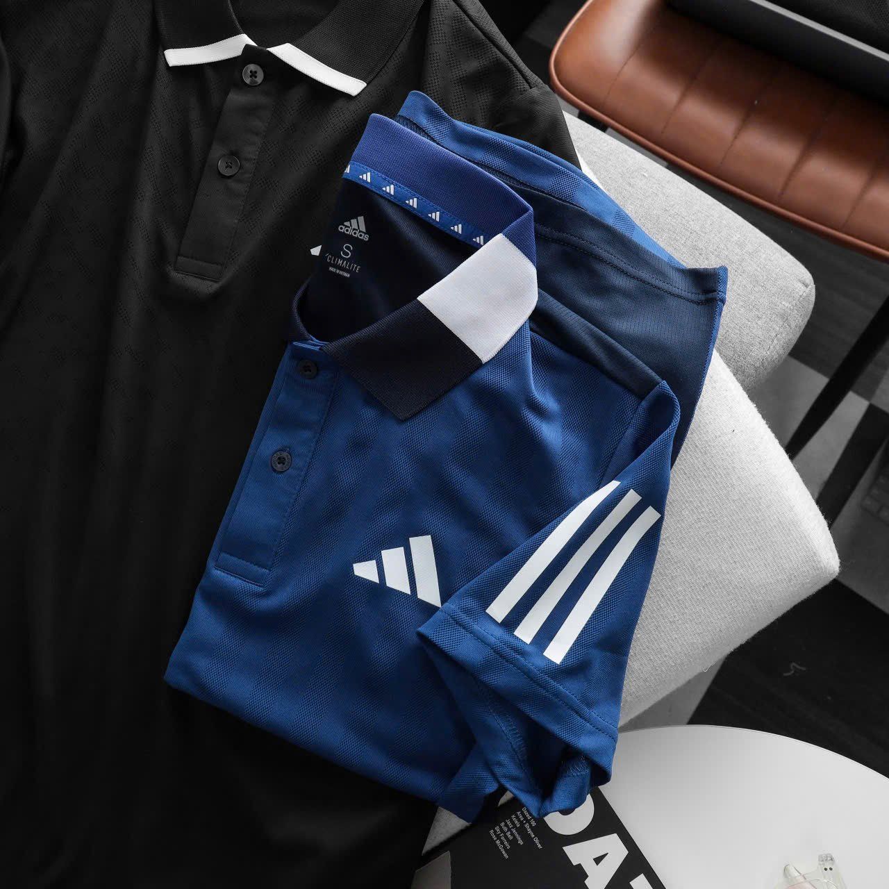  Áo Polo Adidas 3 sọc vai 2025 
