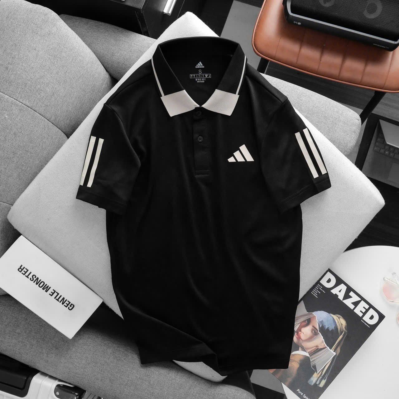  Áo Polo Adidas 3 sọc vai 2025 