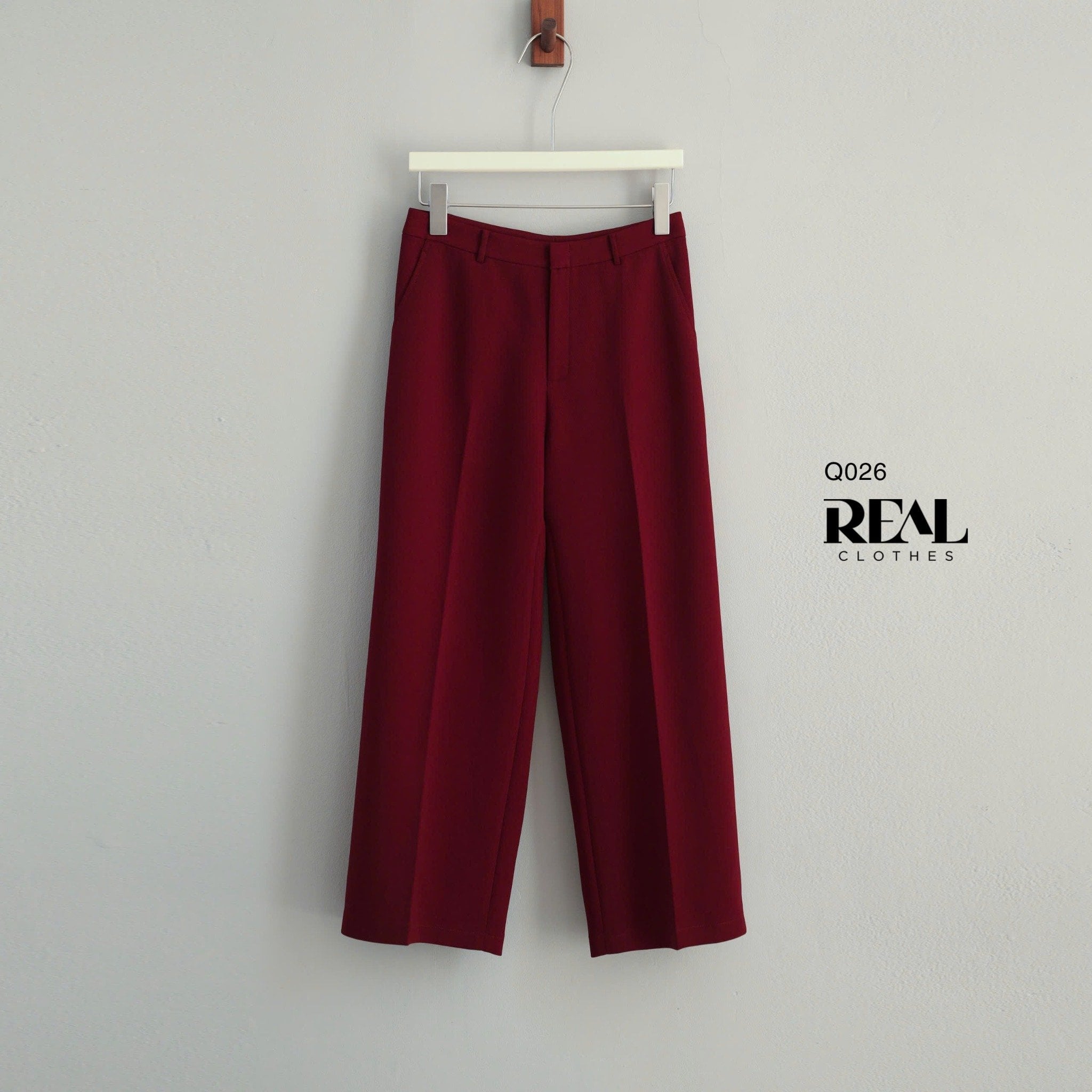 Quần culottes đỏ đô SALE