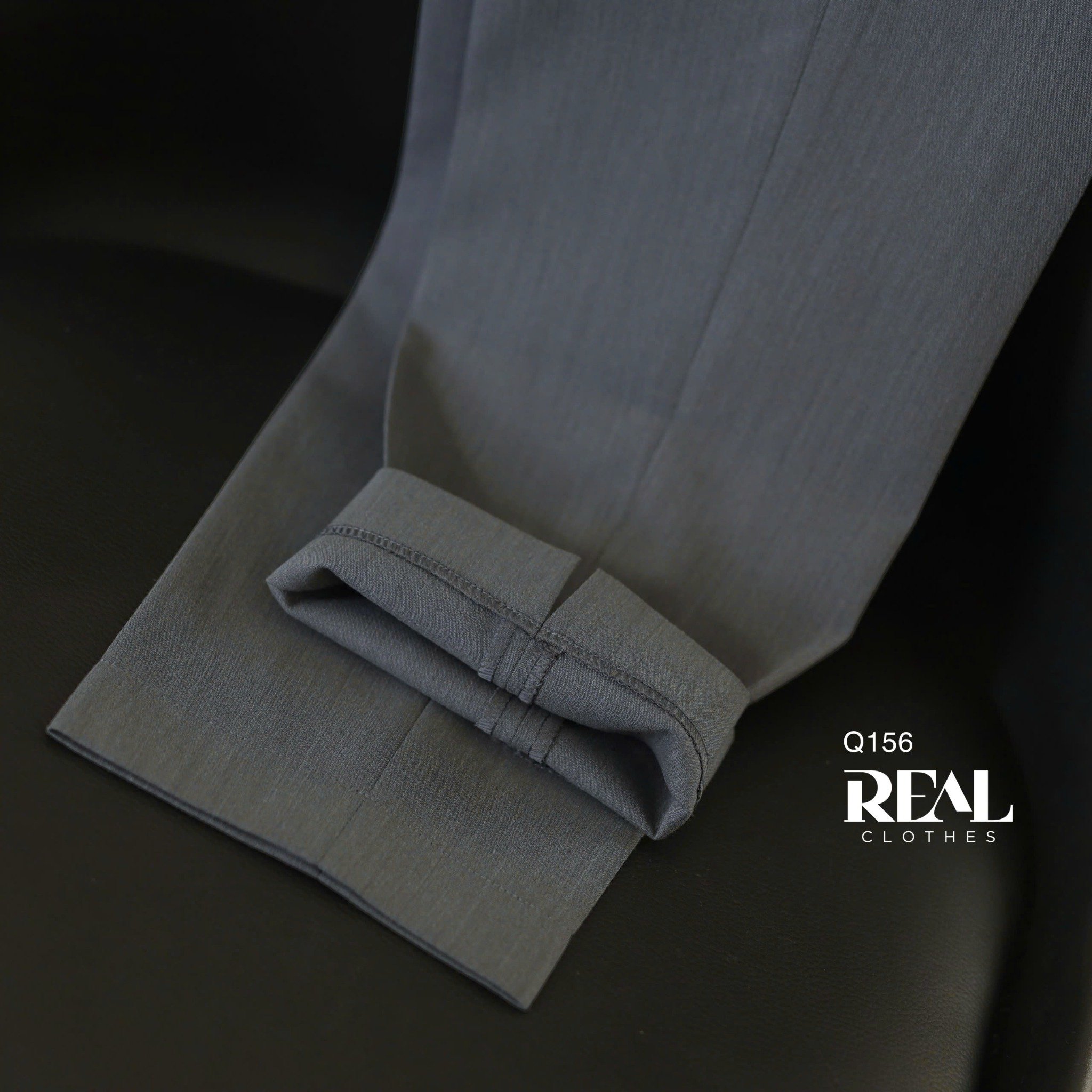 Quần lưng thun xám đậm SALE