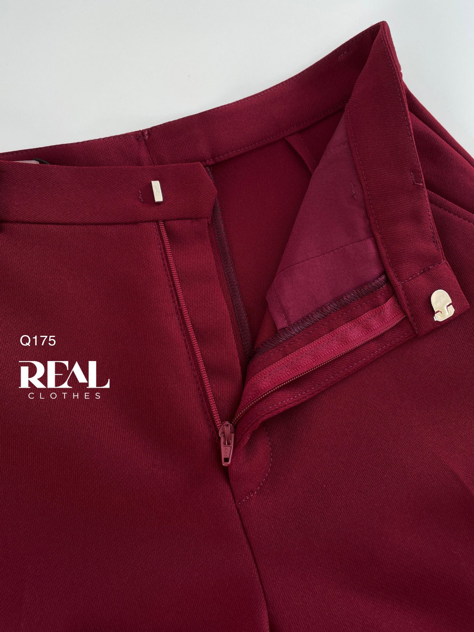 Quần loe cindy đỏ đô SALE