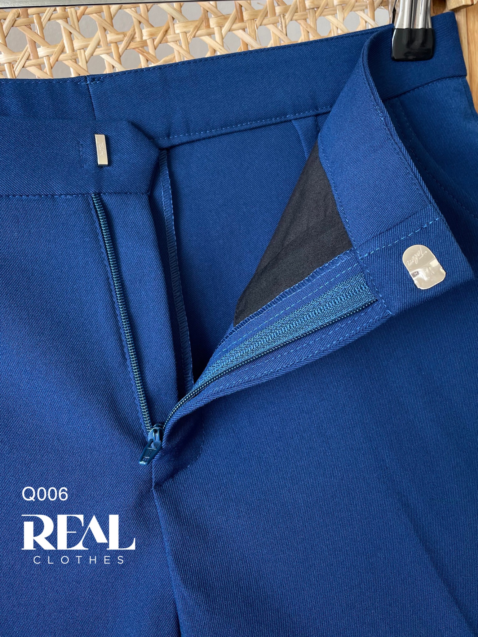 Quần tây xanh cổ vịt SALE