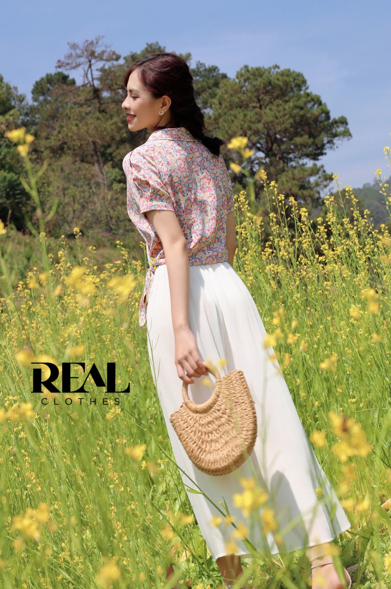 Quần dập li trắng dài 80 / 94 SALE