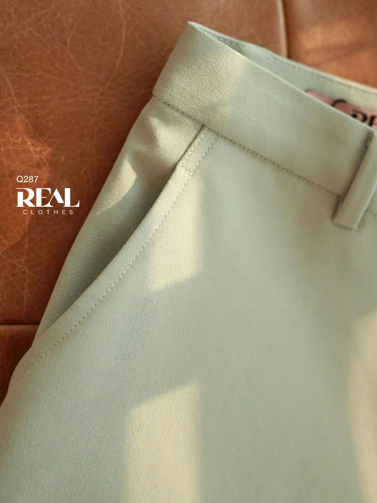 Quần suông Paris xanh đậu