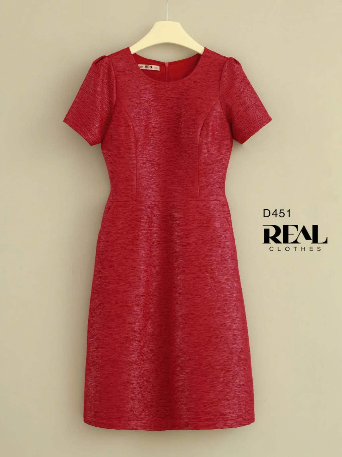 Đầm vân gỗ đỏ