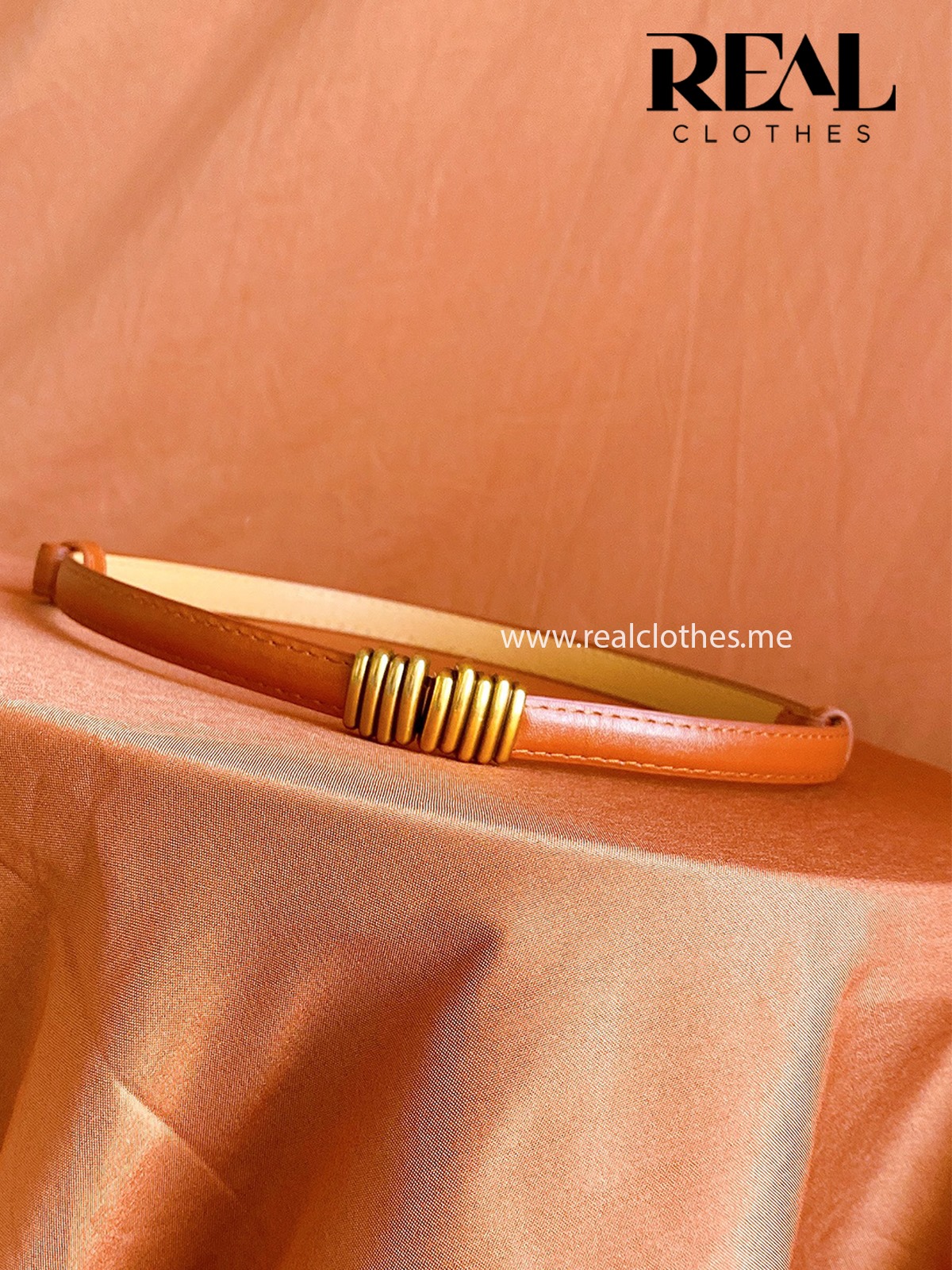 Nịt xoắn đen / nâu đậm / nâu nhạt / trắng