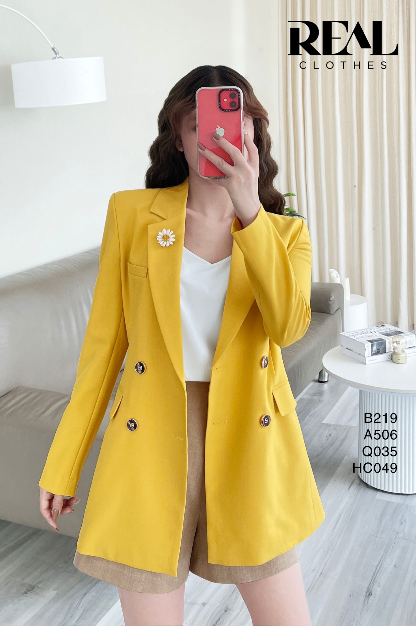 Blazer Paris vàng SALE - size M