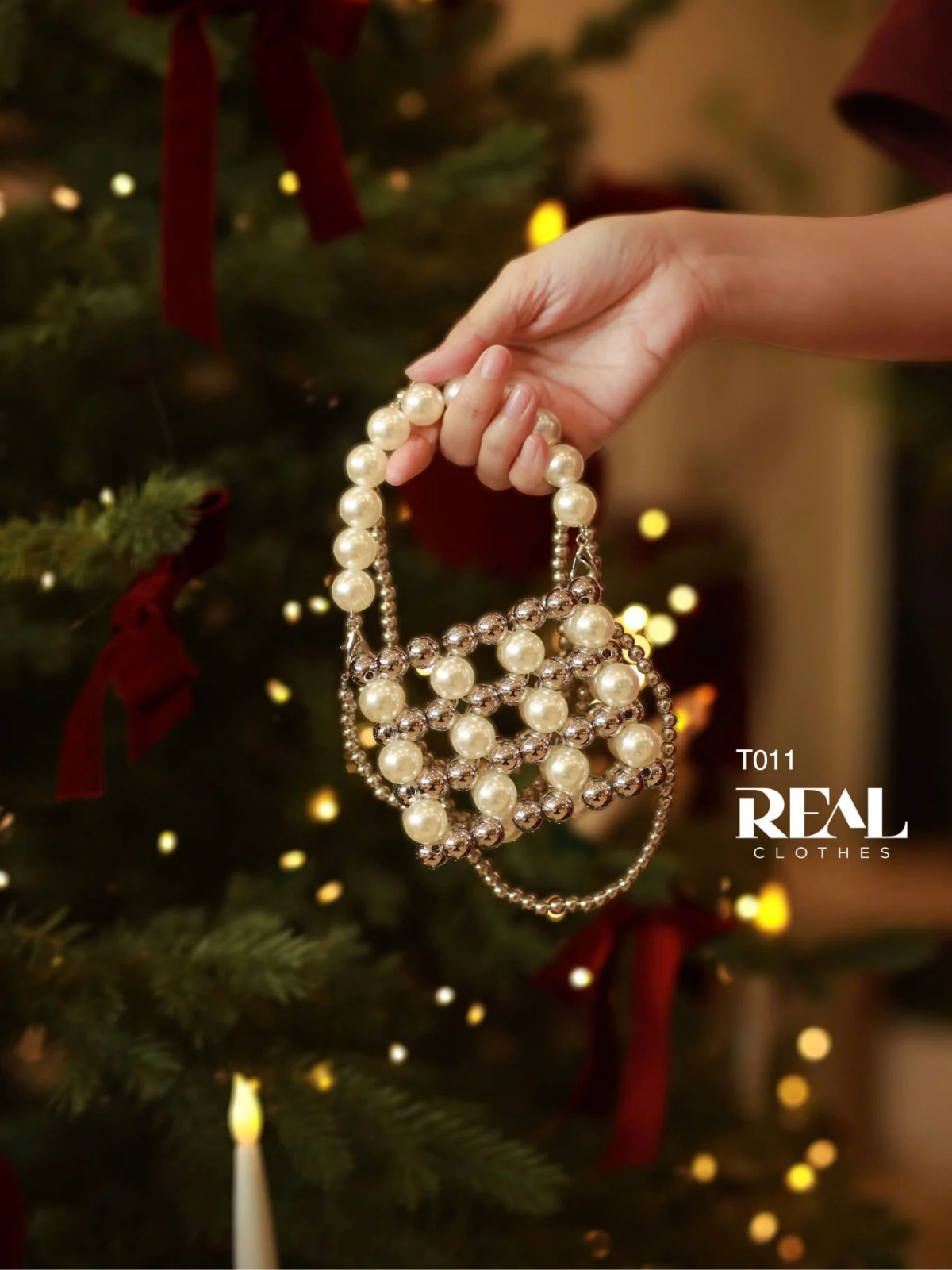 Túi chéo ngọc trai