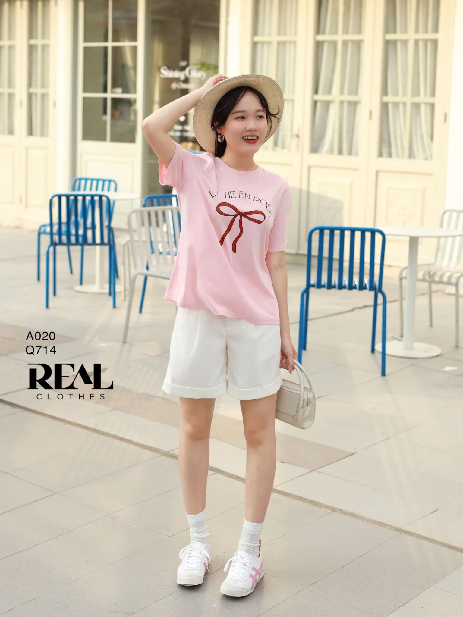 Quần short lưng thun linen trắng SALE