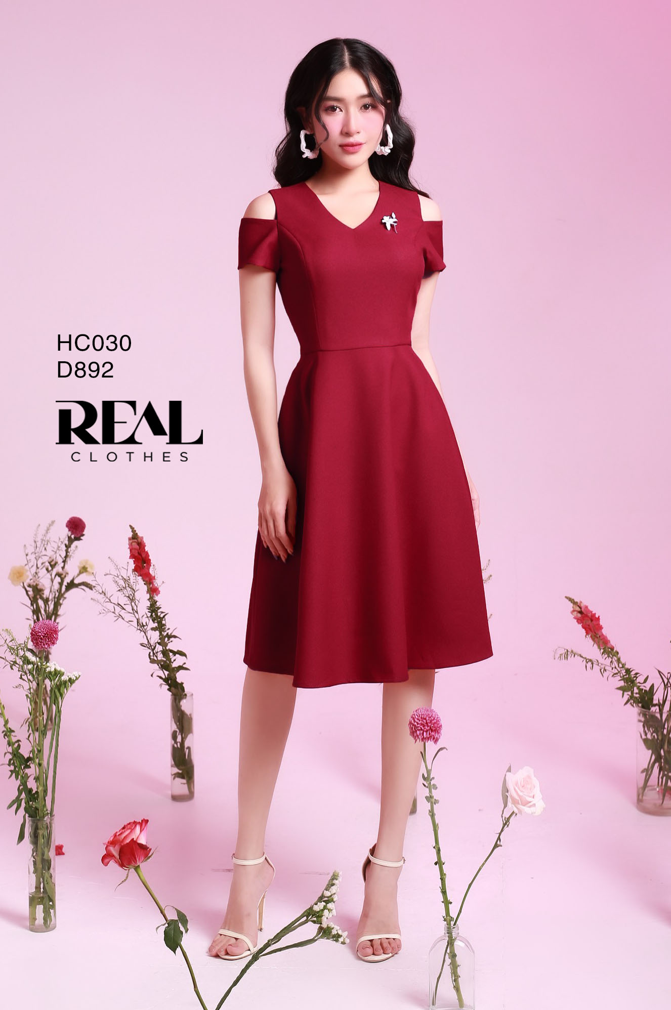 Đầm Annie đỏ SALE