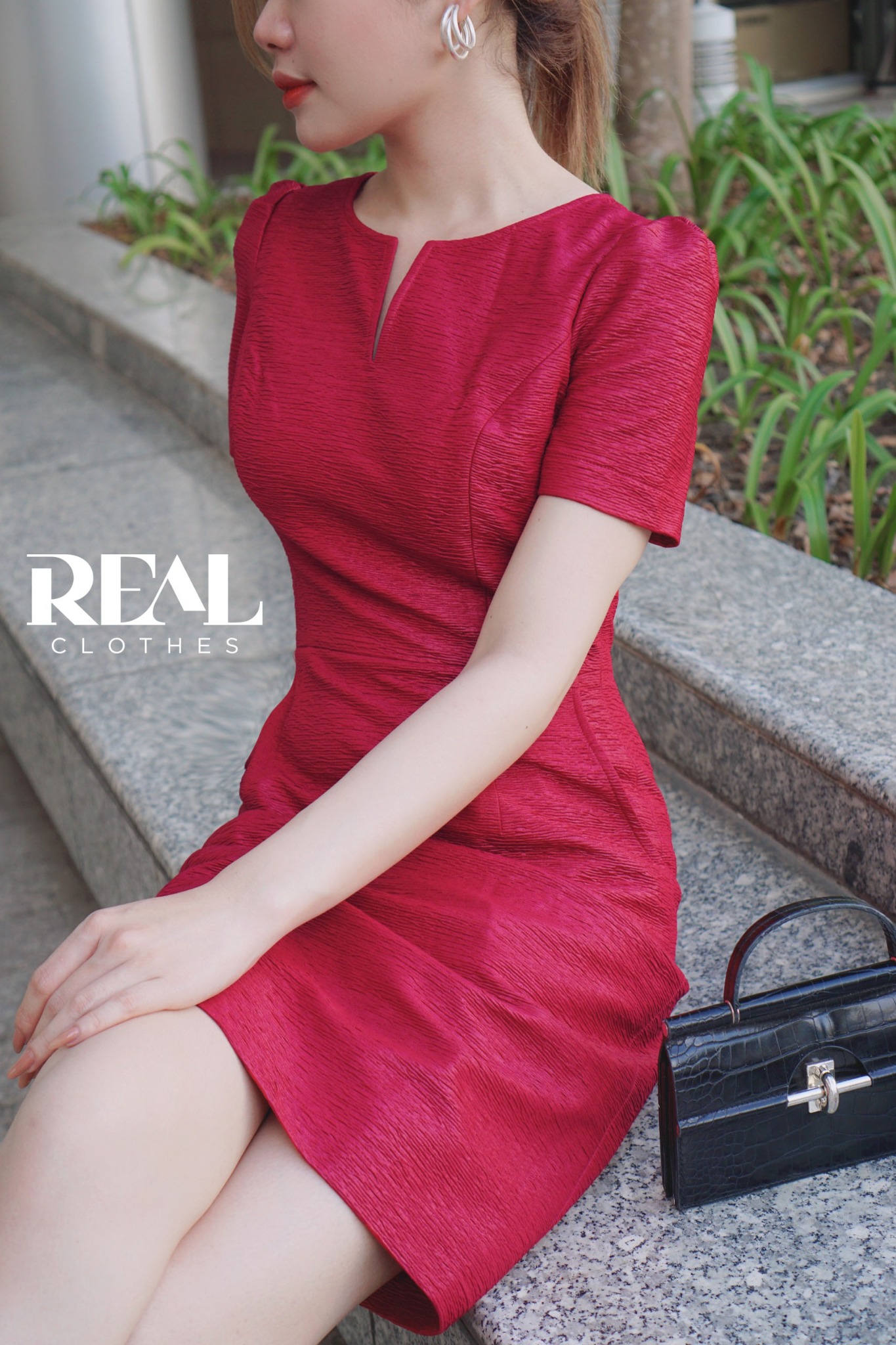 Đầm Hana đỏ SALE - size XS