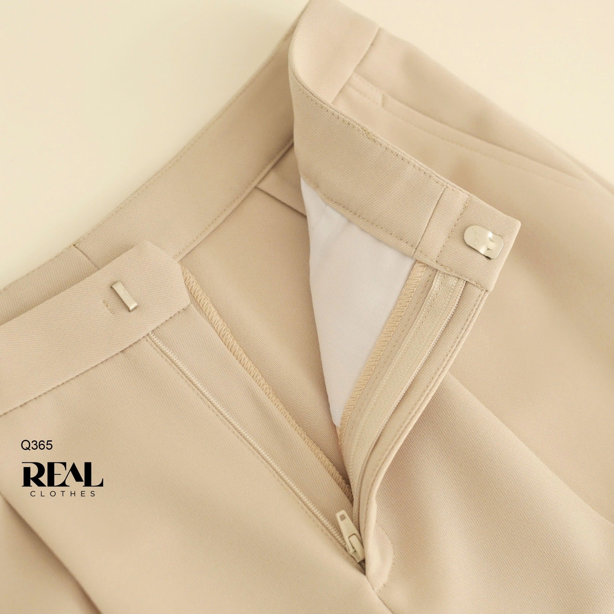 Quần midi cindy nude FINAL SALE