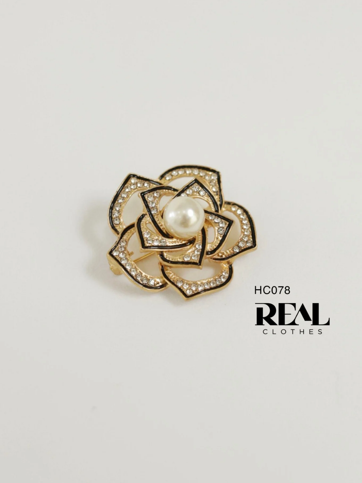 Cài áo hồng ngọc vàng