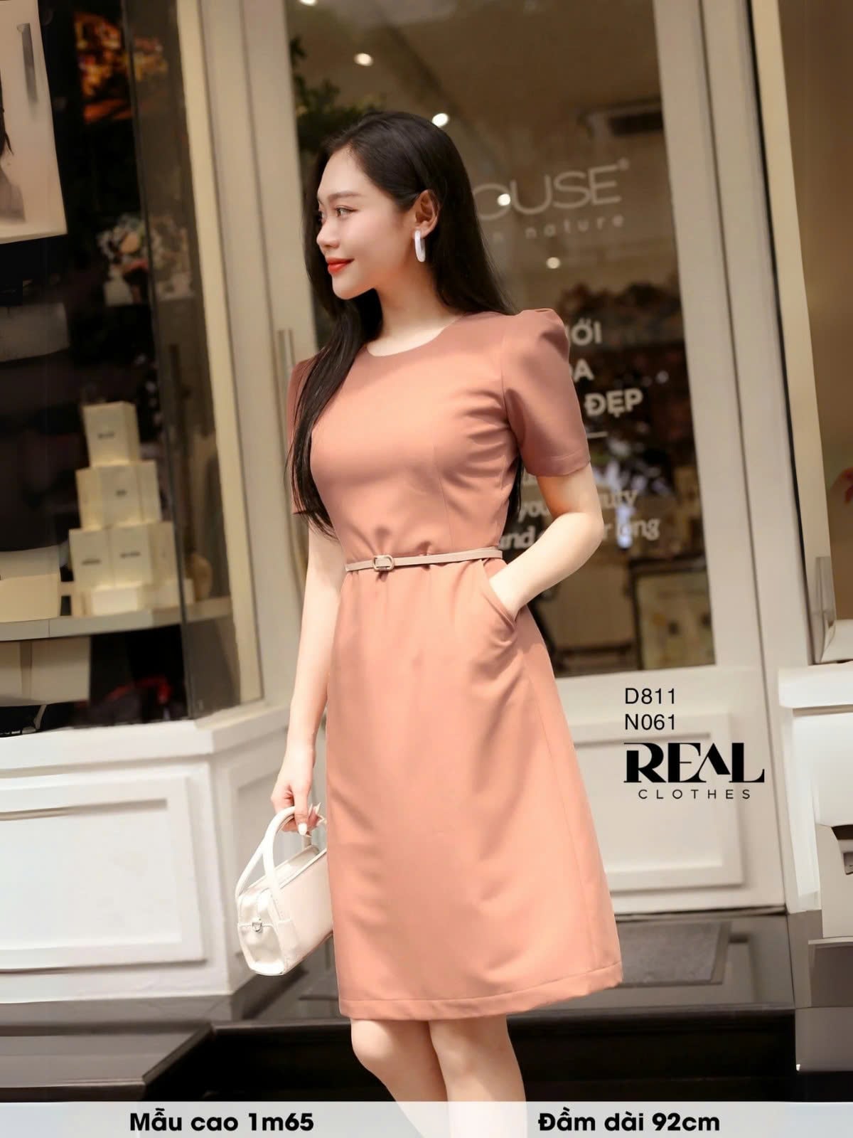 Đầm Mimi mocha FINAL SALE - size XS