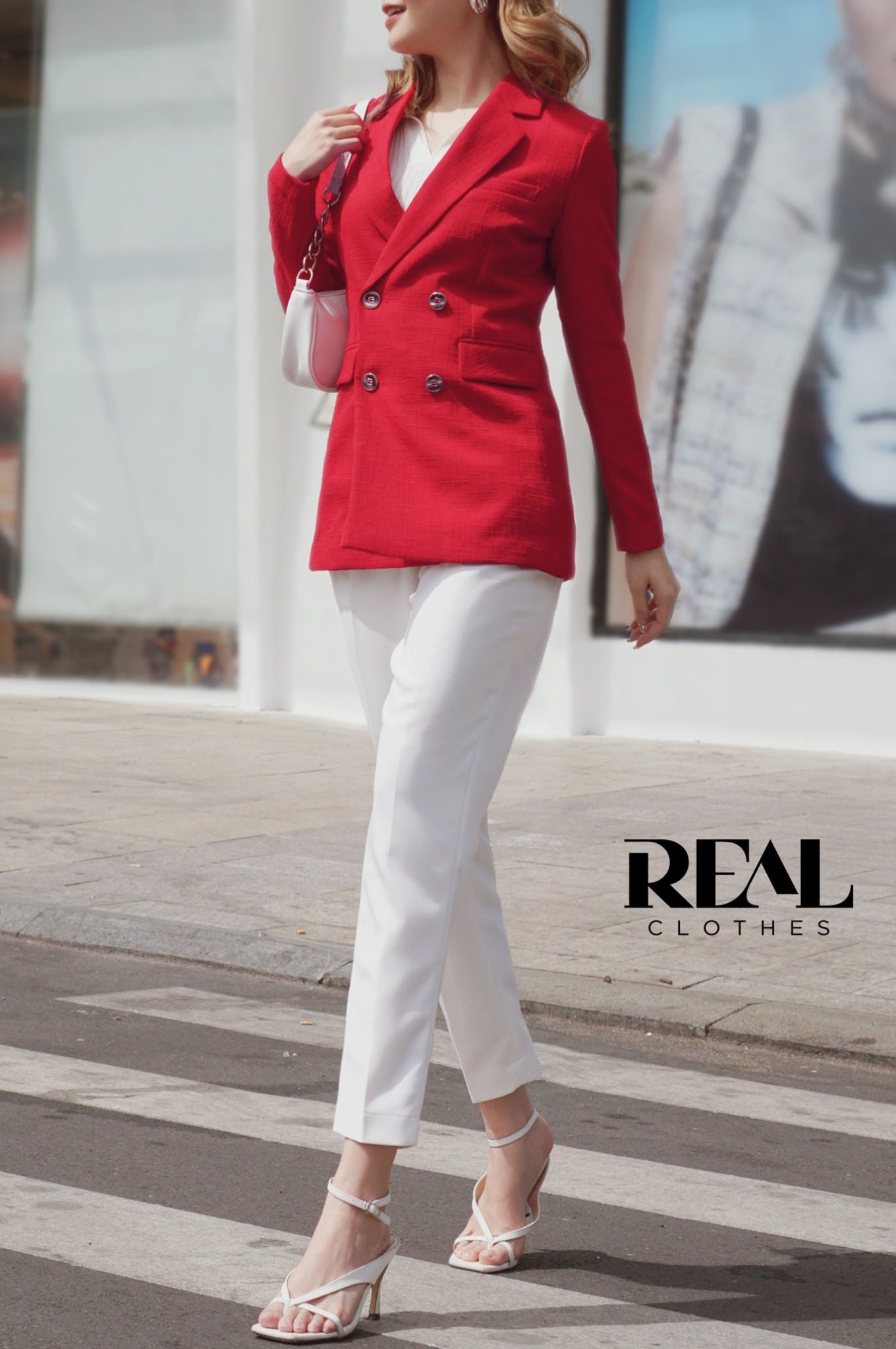 Blazer Paris đỏ SALE