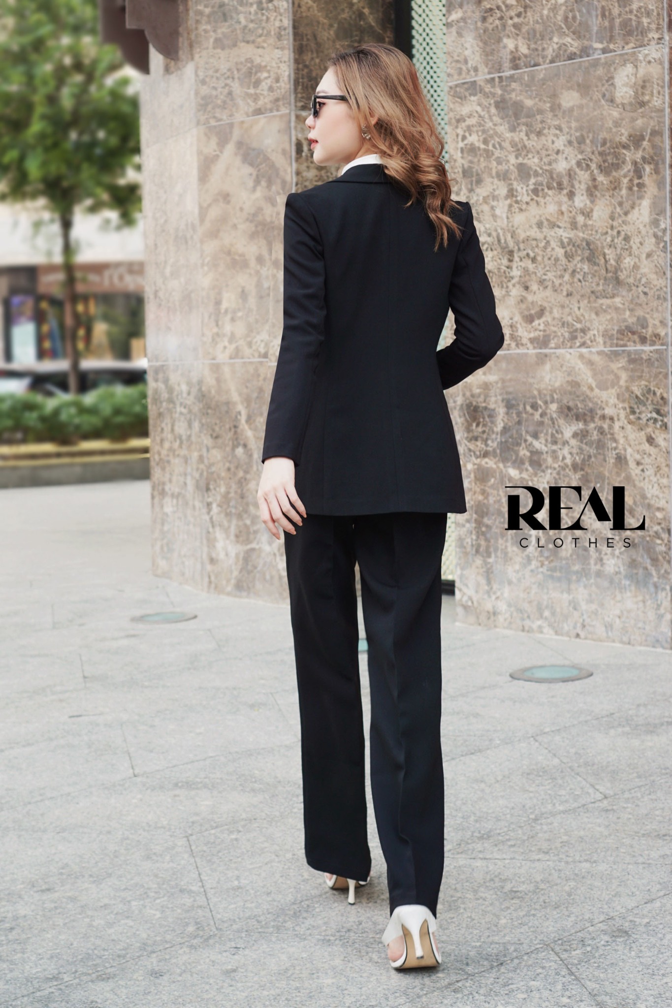 Blazer Clara cindy đen