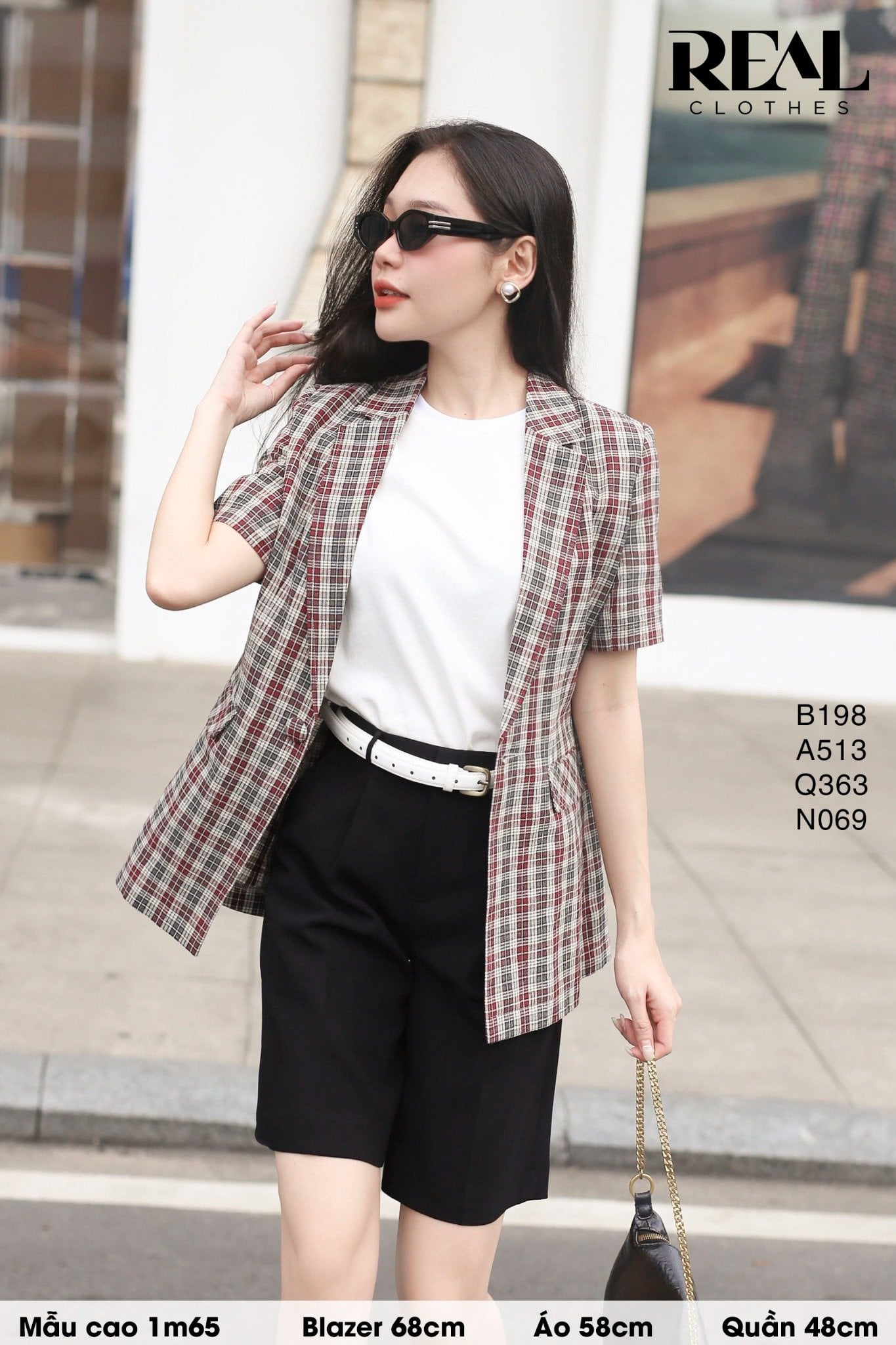 Quần midi cindy đen FINAL SALE