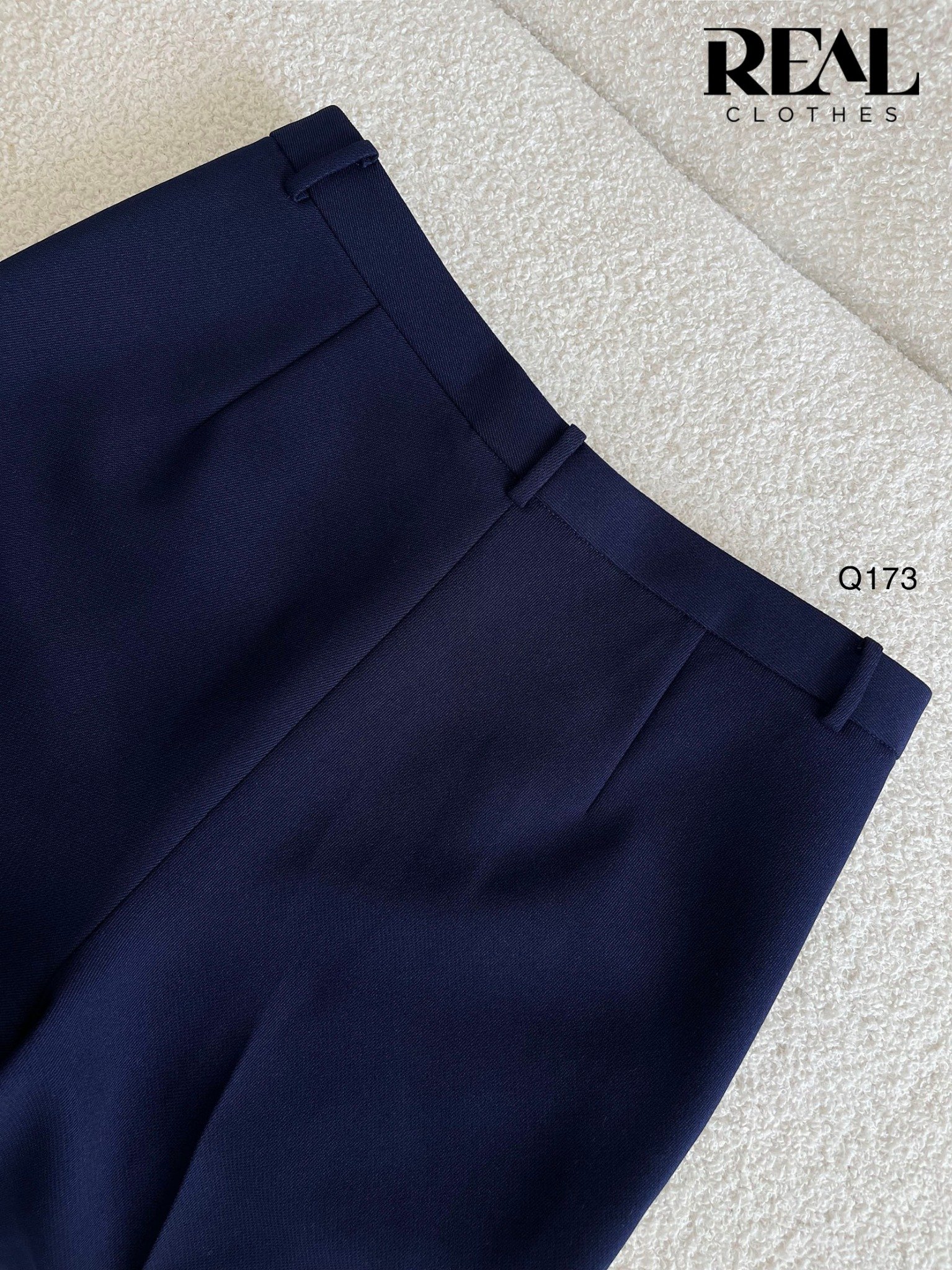 Quần loe cindy xanh navy SALE