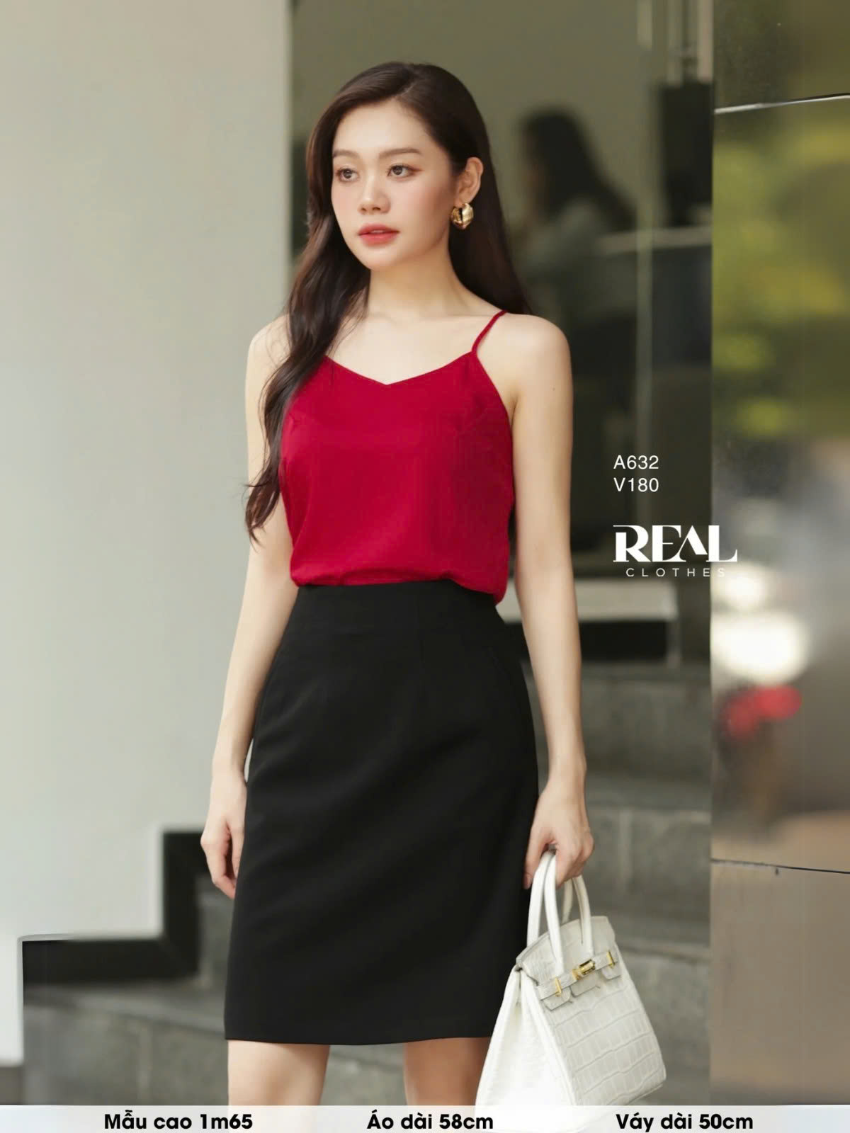  Áo 2 dây đỏ đô MỚI SALE 