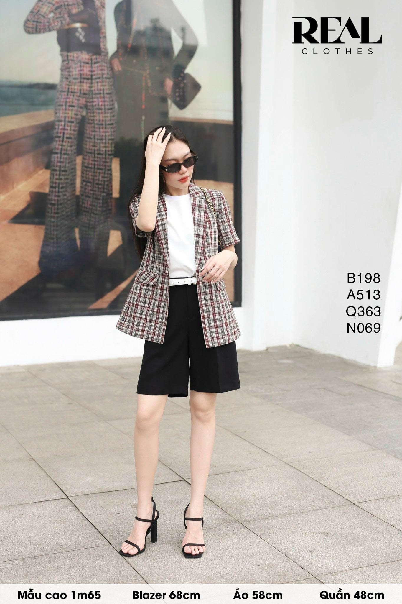 Quần midi cindy đen FINAL SALE