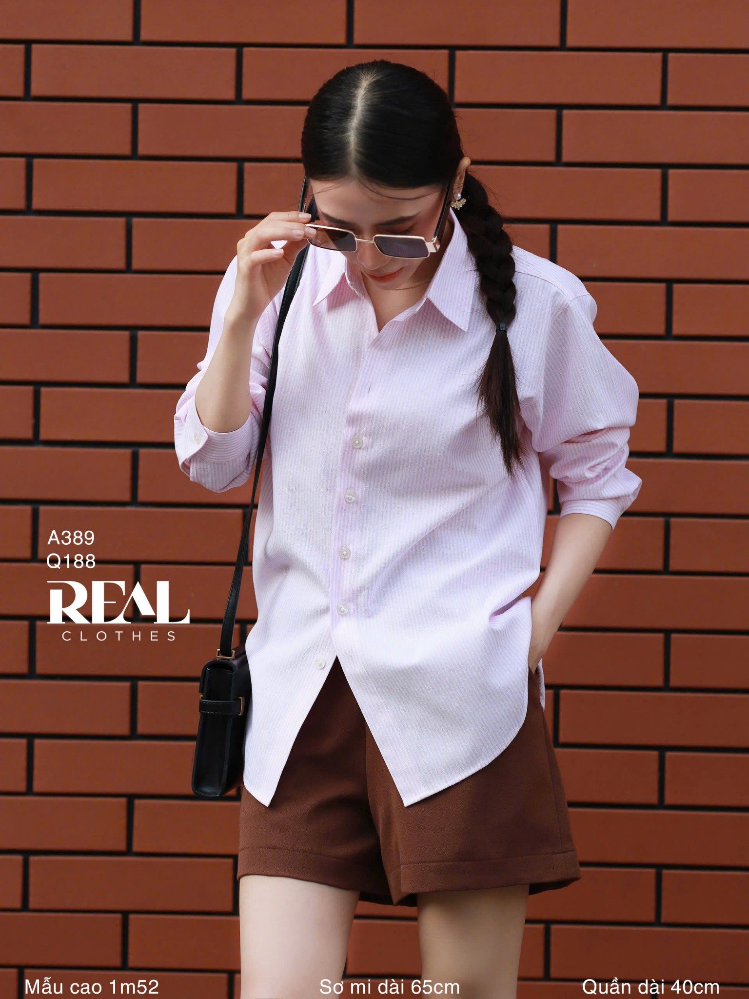 Quần short hè nâu đậm SALE