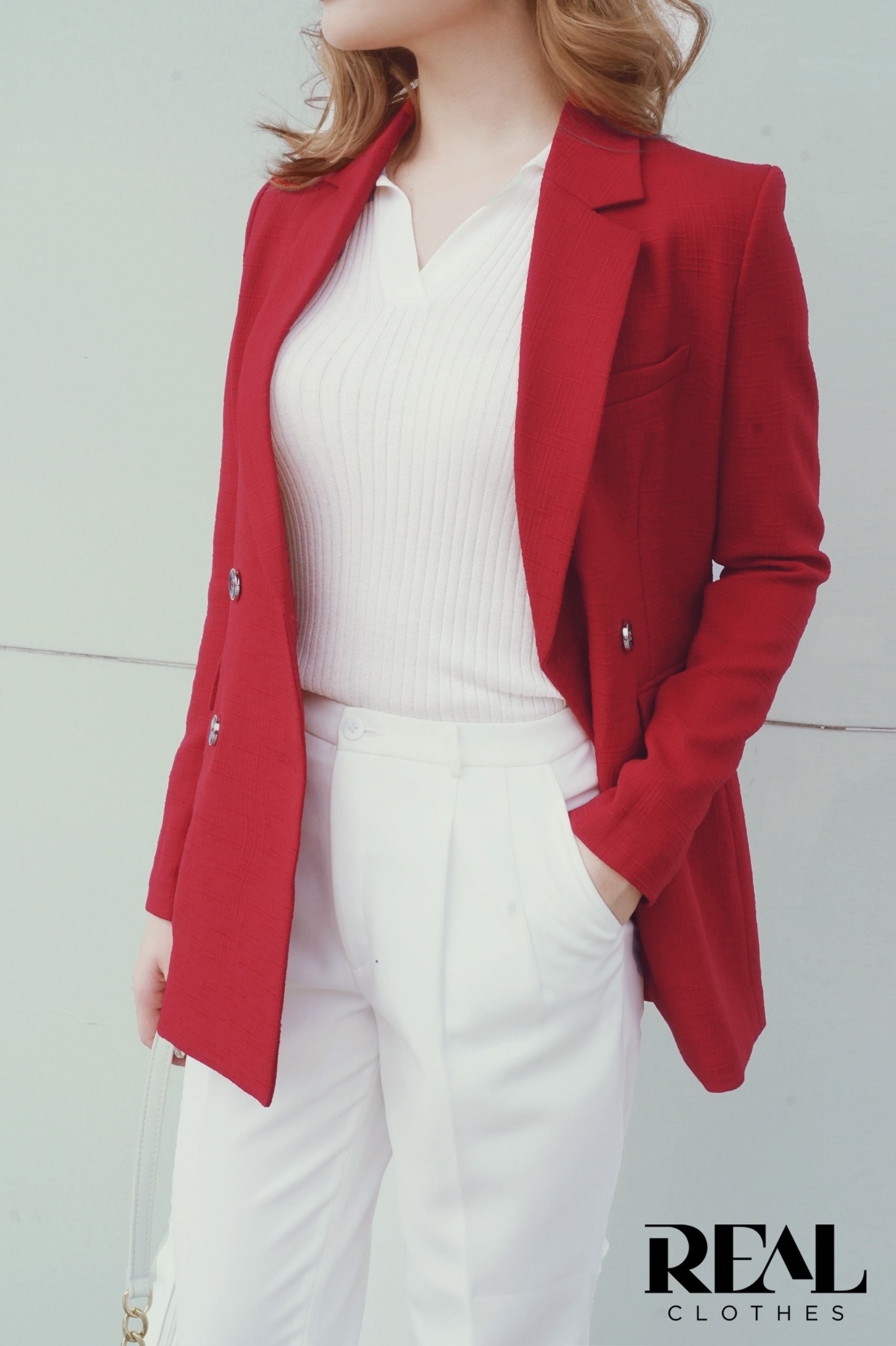 Blazer Paris đỏ SALE