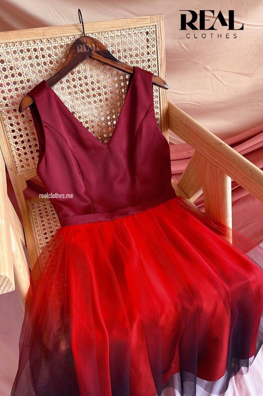 Đầm loang đỏ SALE
