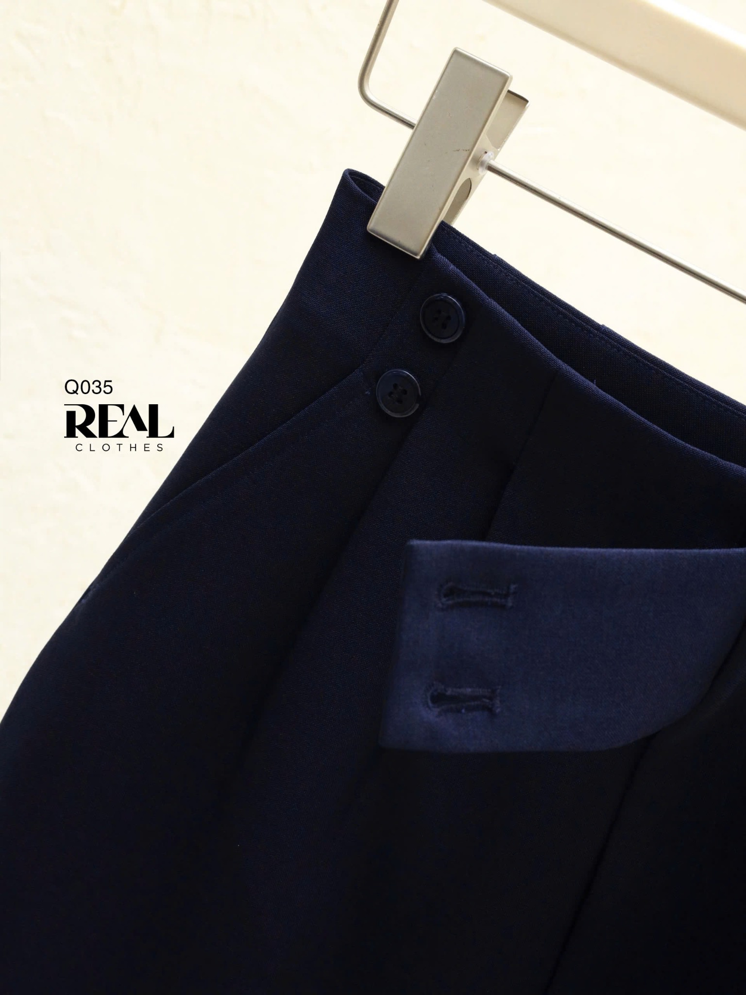 Quần Tokyo nút xanh đen MỚI