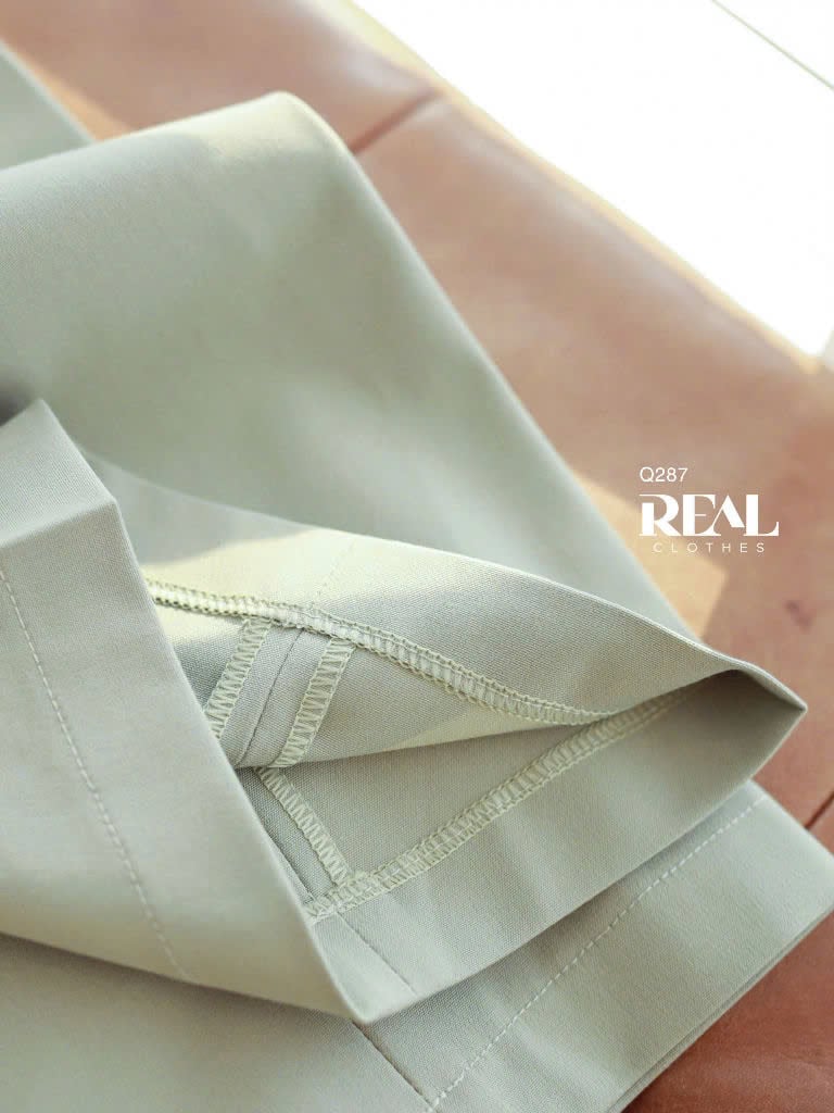 Quần suông Paris xanh đậu