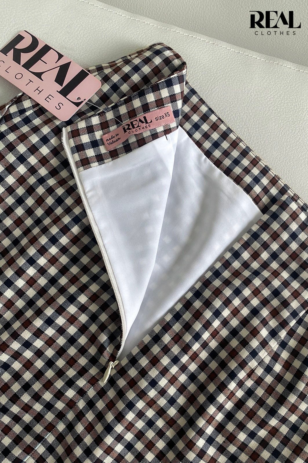 Váy Summer caro nhiều màu FINAL SALE - size XS