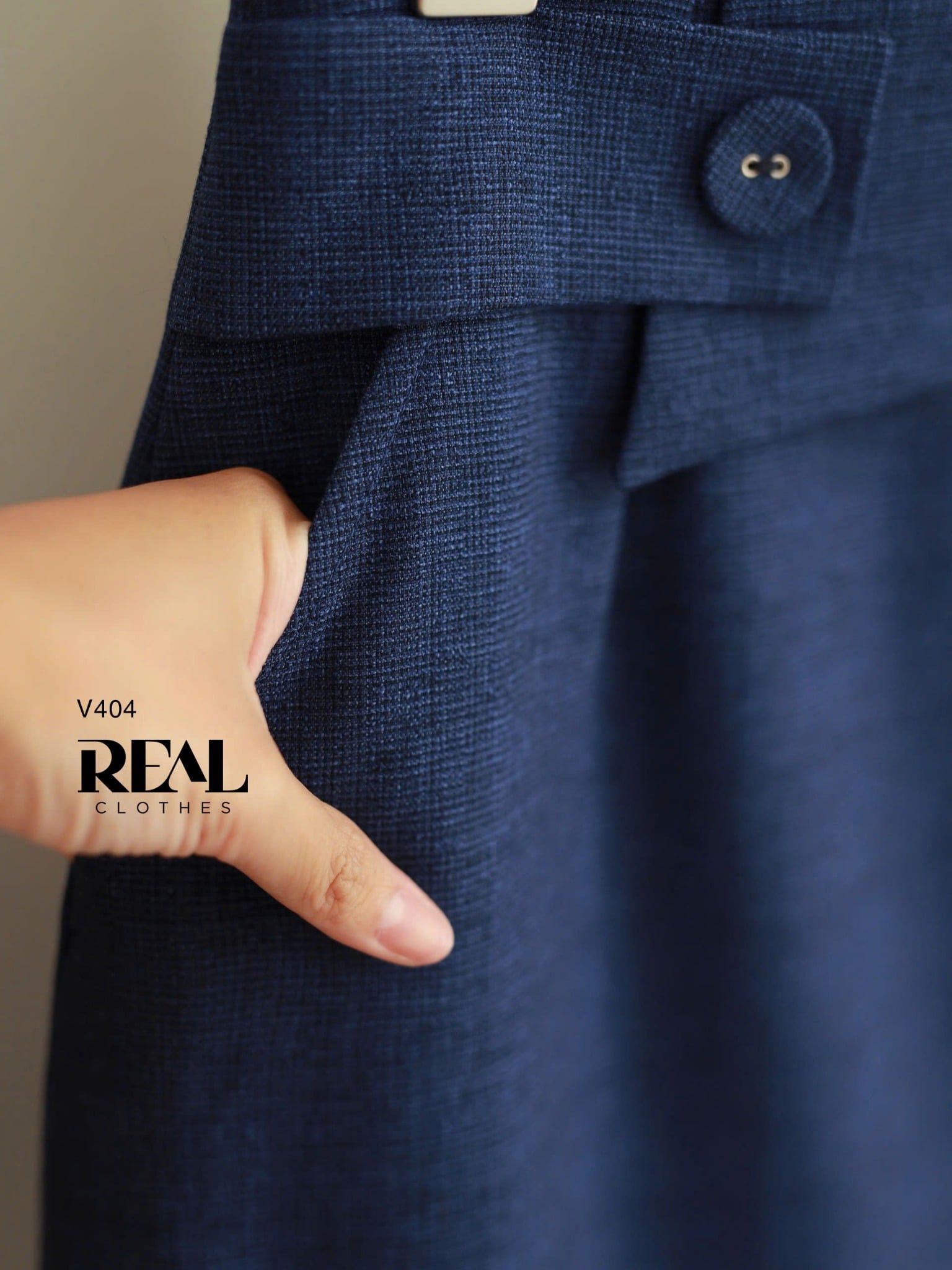 Váy Japan cách điệu navy