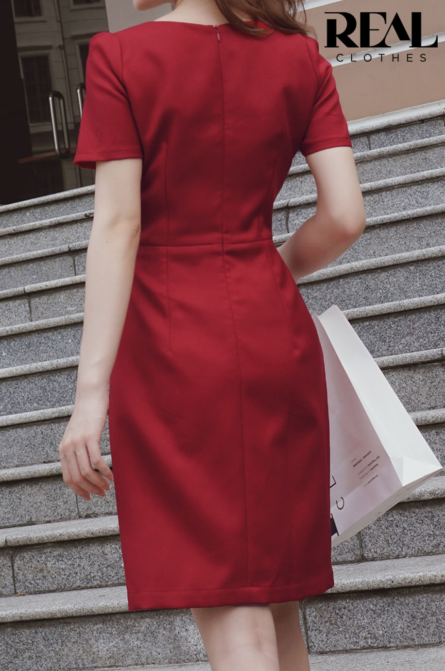 Đầm Mine đỏ SALE - size XS