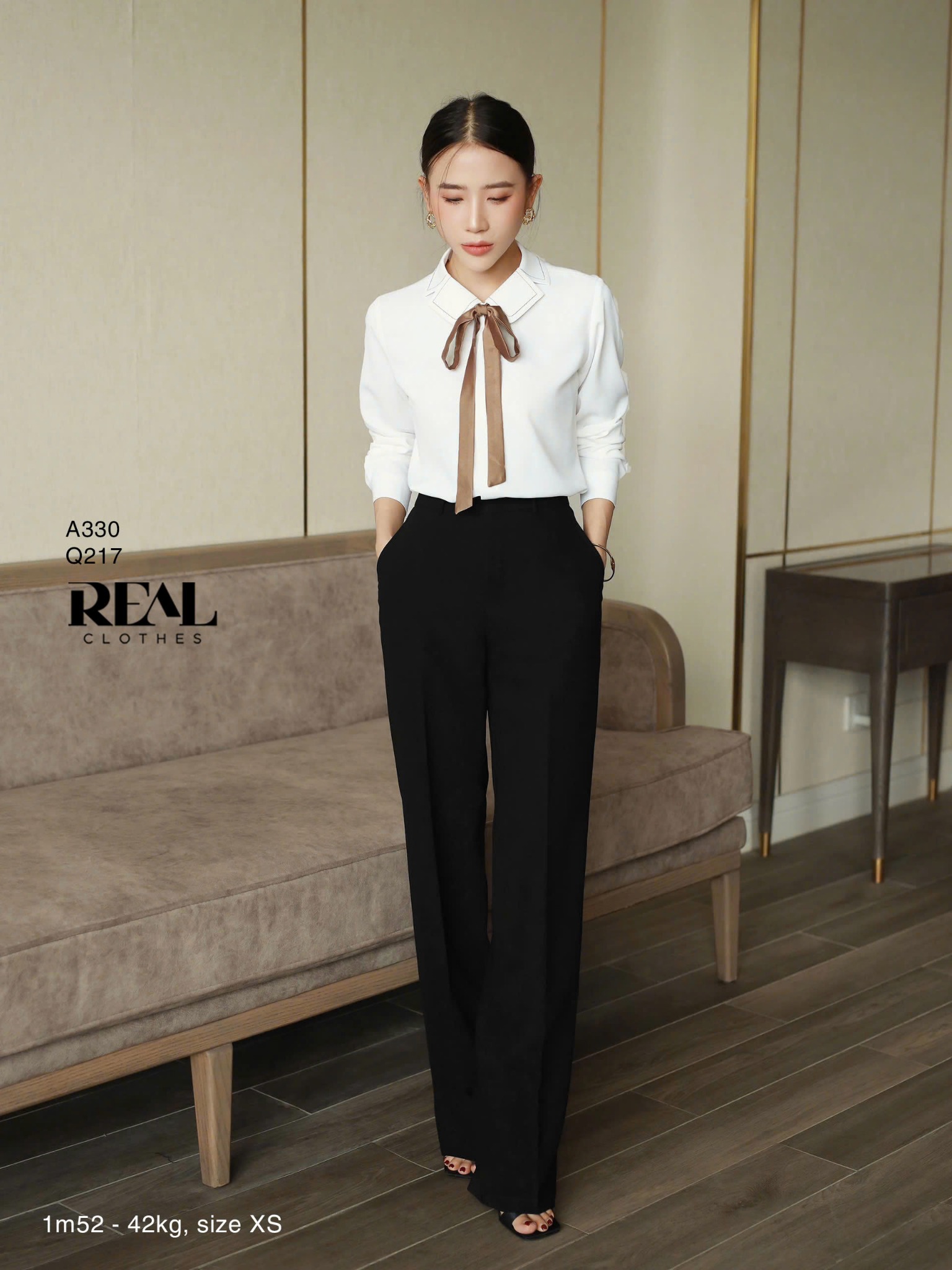 Sơ mi Hàn Quốc trắng